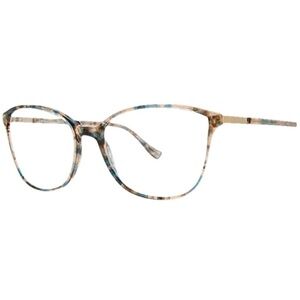 KENSIE Eyeglasses Frame LOW KEY 52/17/135 Tortoise Turquoise FLEX HINGE